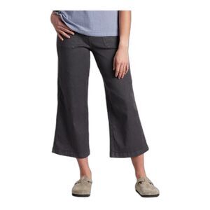 KÜHL Women’s Pavement Gray Seaboard Crop Wide Leg Pants Size 10